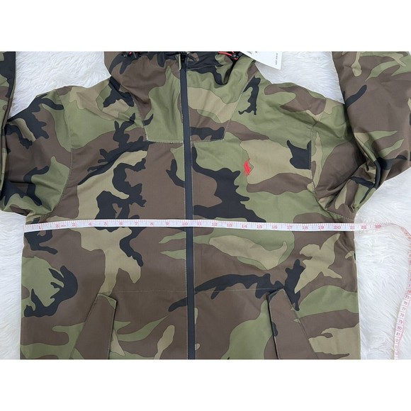 Polo Ralph Lauren Hooded Camo Camouflage Windbreaker Jacket Men Size XS NWT - Picture 6 of 12